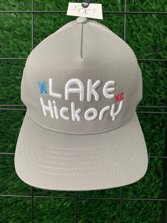 Lake Hickory NC Puff Snapback | Women's Edition