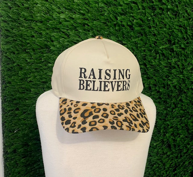 Raising Believers Two Tone Cap-Leopard.