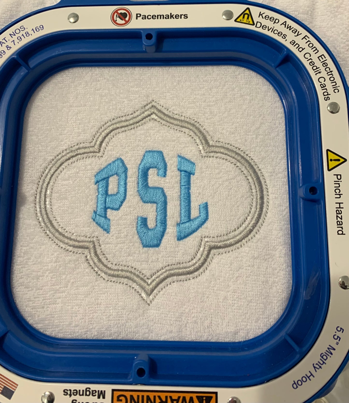 Personalized Monogram Baby Bib