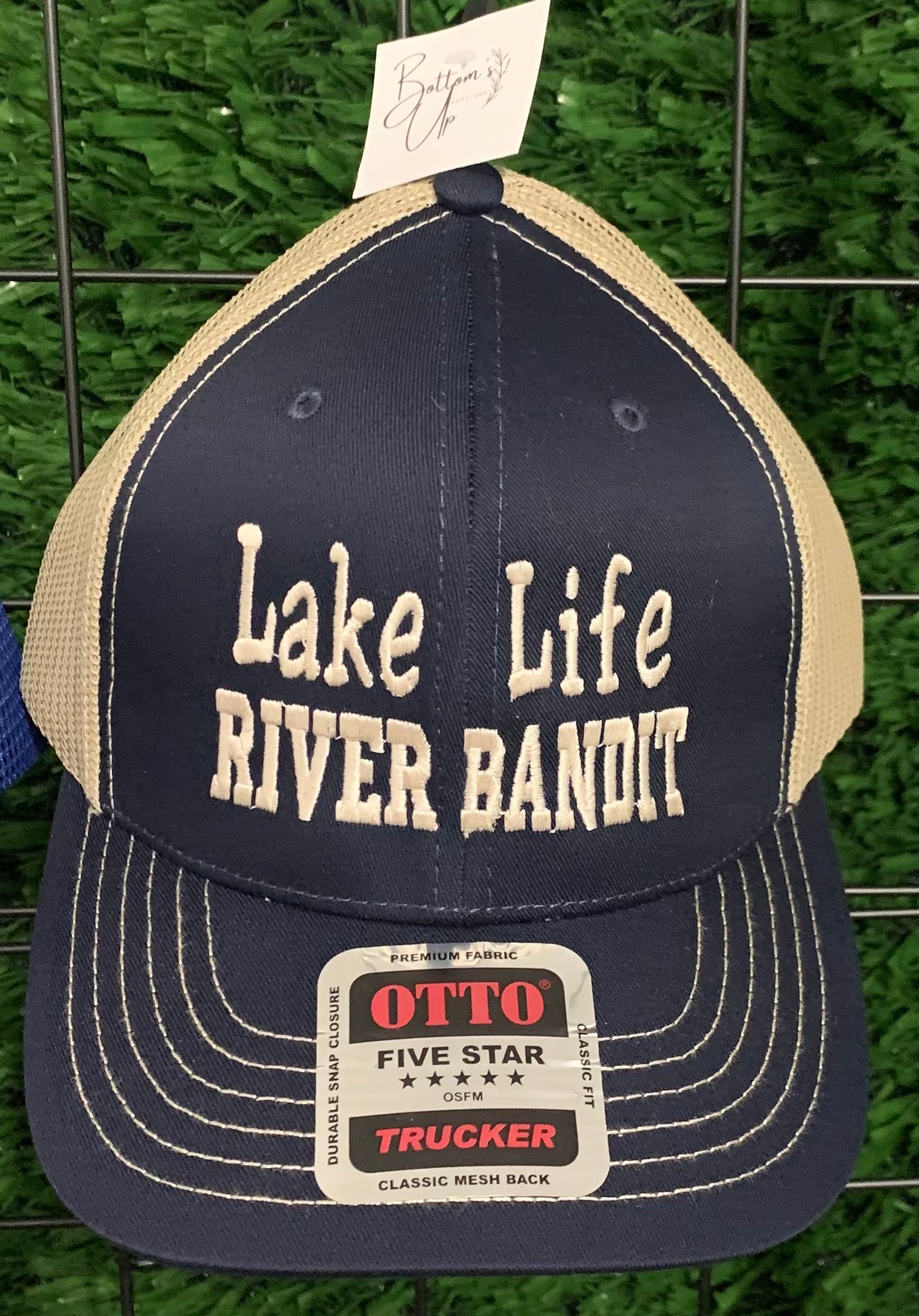 Lake Life River Bandit Trucker Hat | OTTO CAP® 6 Panel Mesh Back