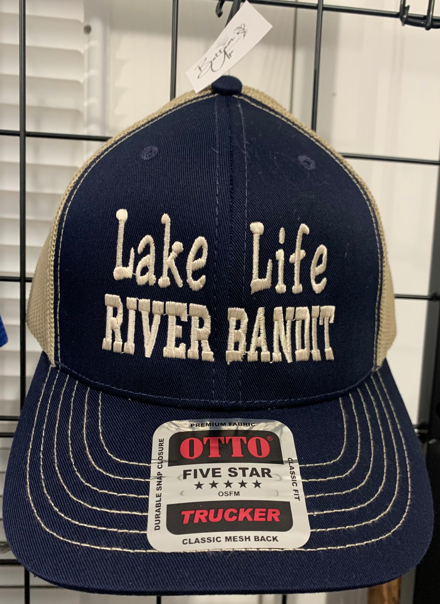 Lake Life River Bandit Trucker Hat | OTTO CAP® 6 Panel Mesh Back