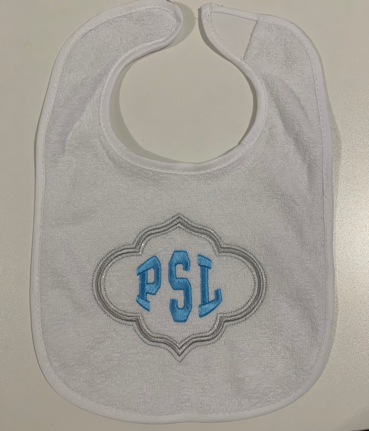 Personalized Monogram Baby Bib