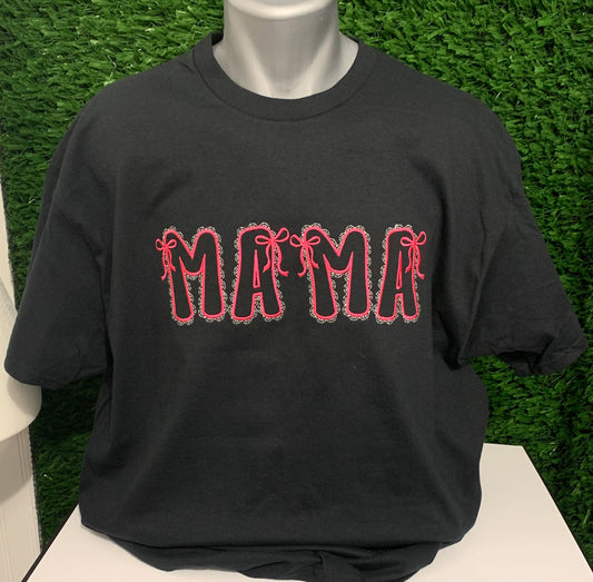 Mama Embroidered Tee