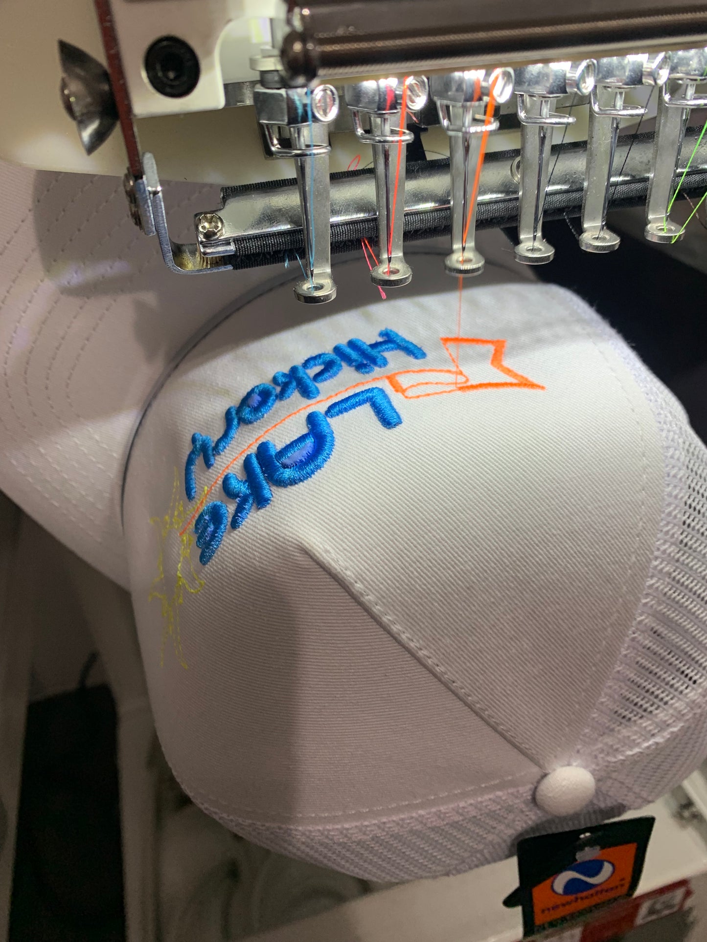 Lake Hickory NC Trucker Hat | Puff Embroidery
