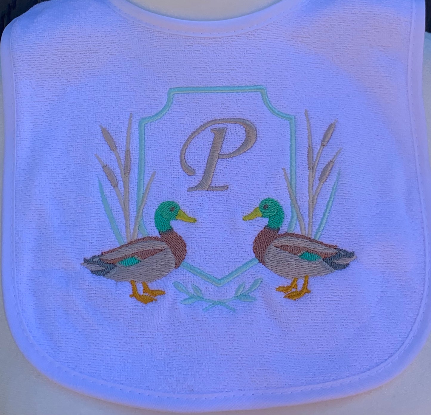 Personalized Baby Bibs - Ducks