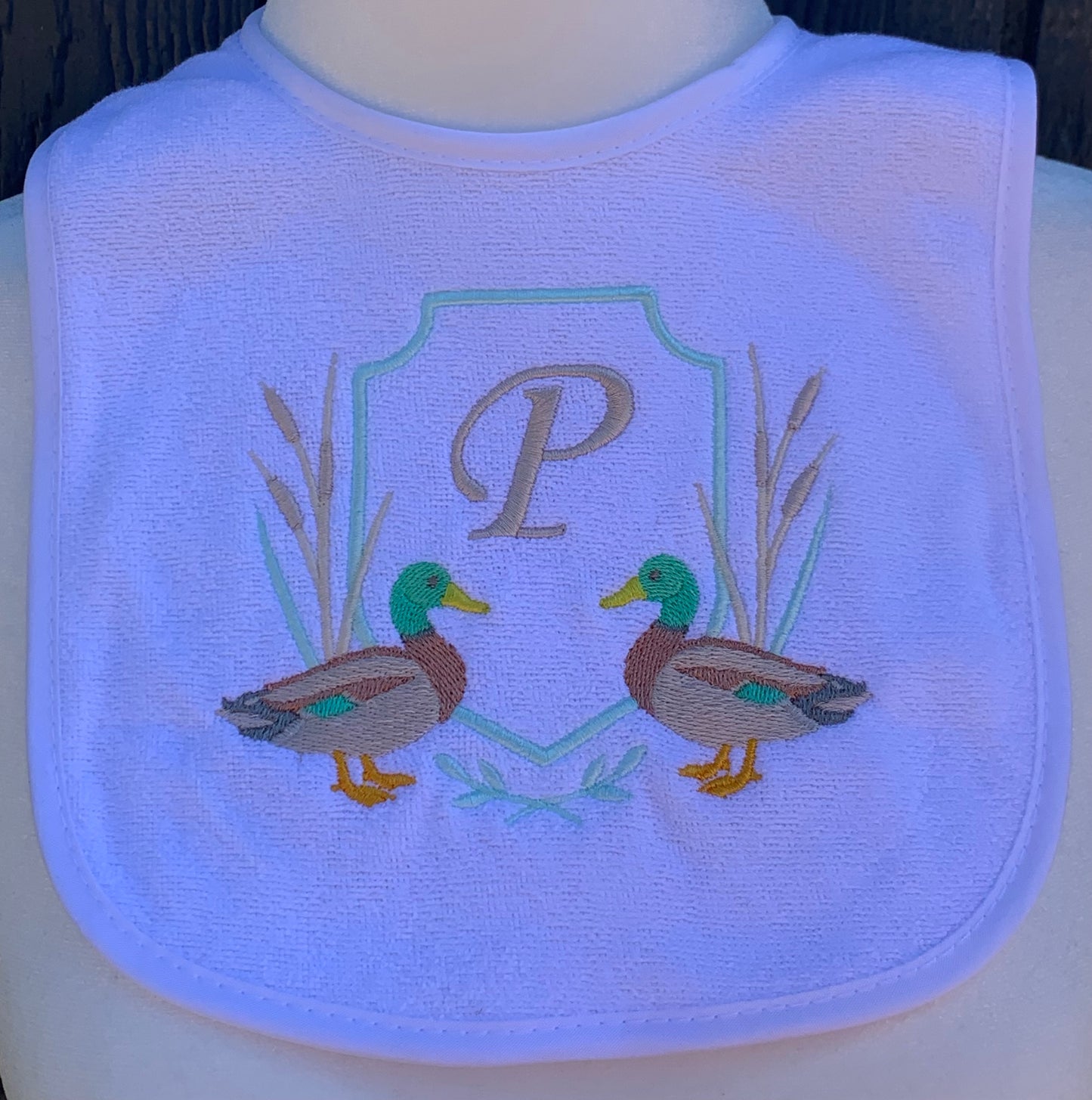 Personalized Baby Bibs - Ducks