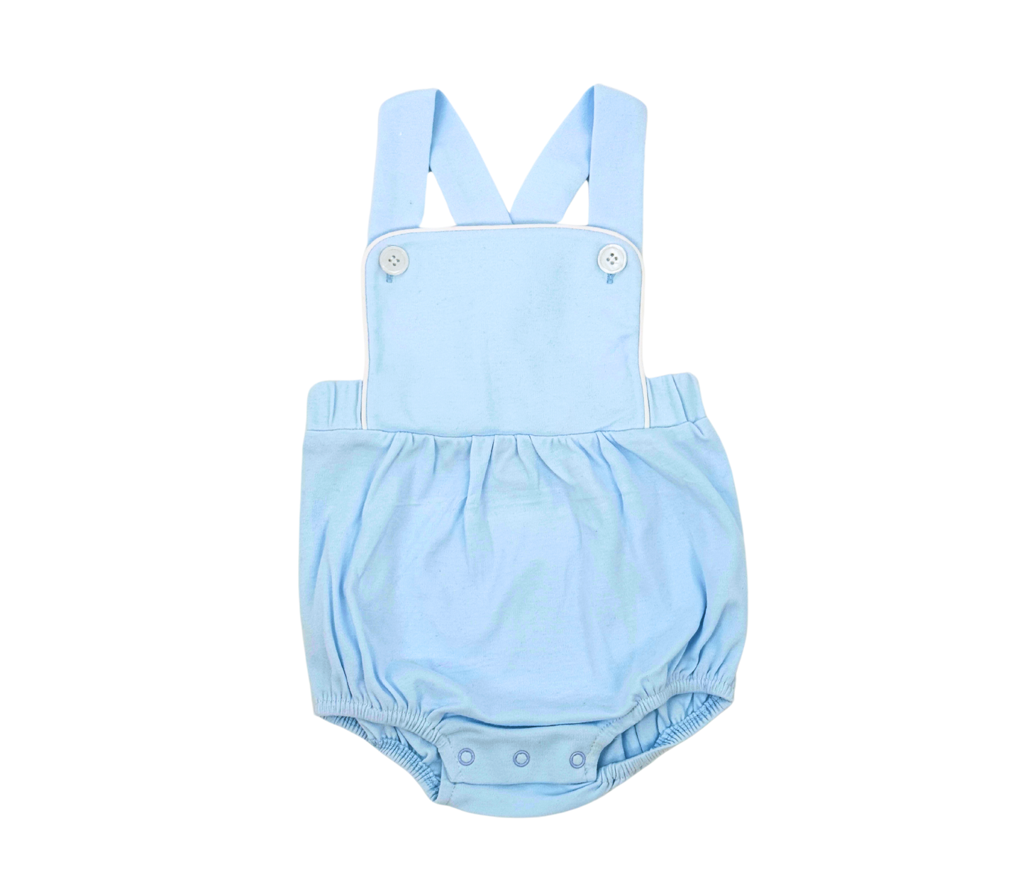Personalized Boys Vintage Bubble Romper | Embroidered Baby Gift