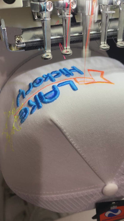 Lake Hickory NC Trucker Hat | Puff Embroidery