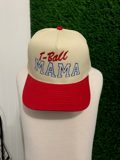 T-Ball Mama Snapback Trucker Hat